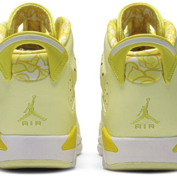 Jordan 6 Retro Dynamic Yellow Floral (GS) 4Y nwt - Picture 2 of 10